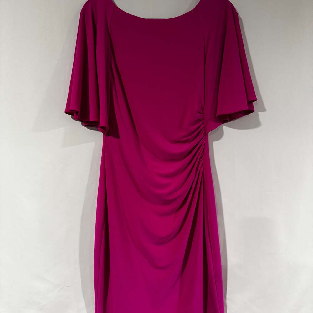 Lauren by Ralph Lauren fuchsia pink formal women’s dress